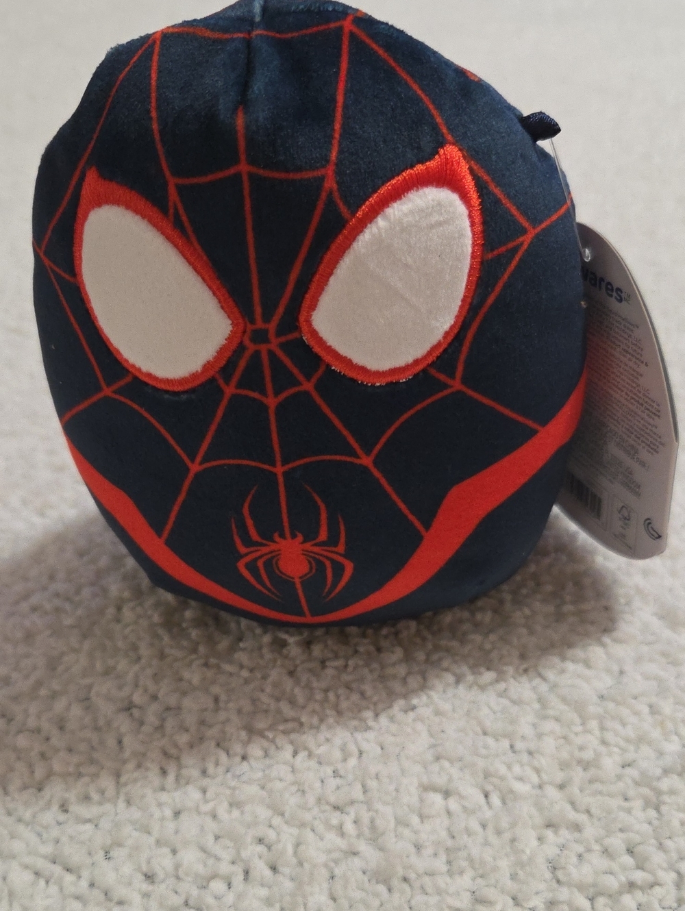 NWT SQUISHMALLOWS MARVEL 7IN SPIDER-MAN MILES MORALES STUFFED PLUSH TOYS